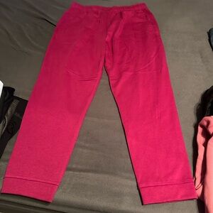 Mens Vibrant Pink yoga sweats